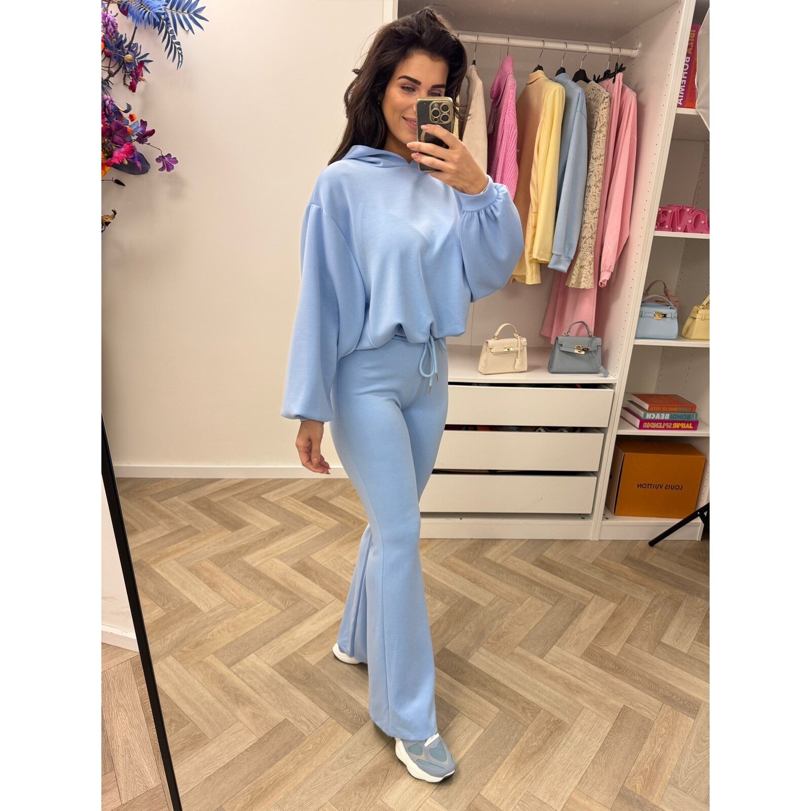 2 Delig joggingspak Basic Flair  Light blue