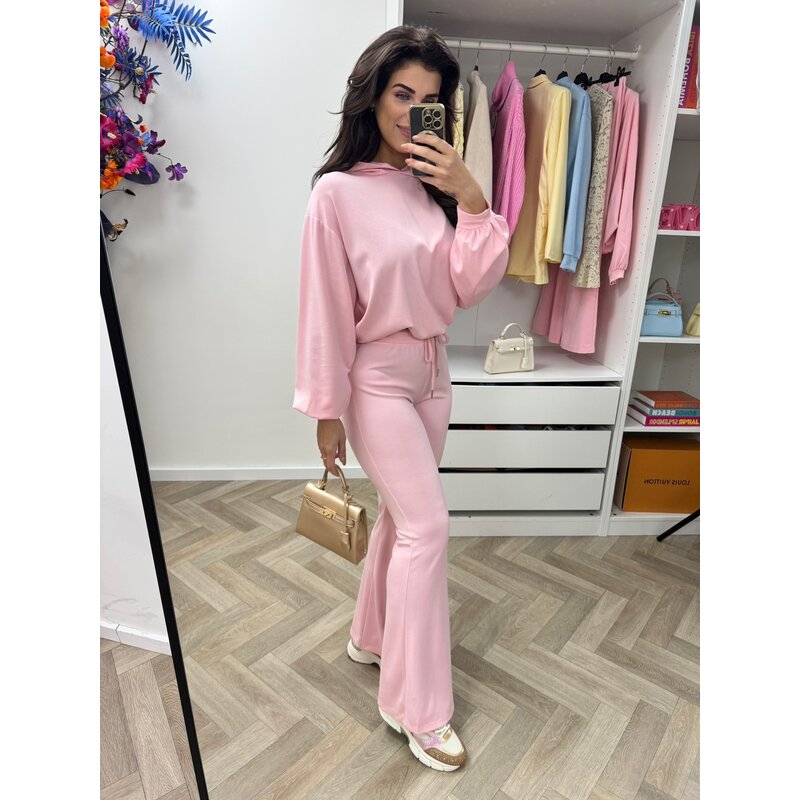 2 Delig joggingspak Basic Flair Pink
