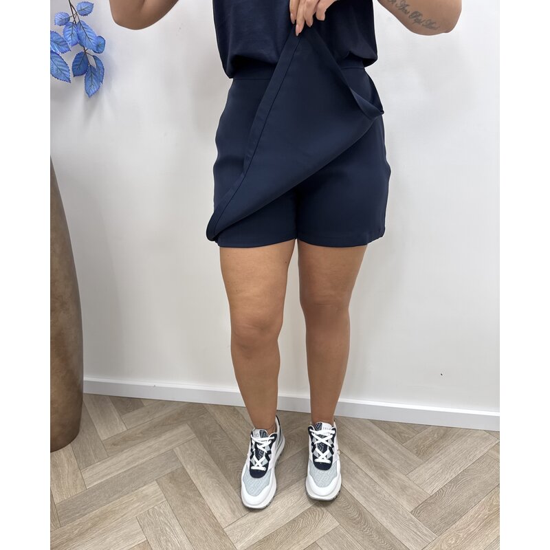 Skort Circe Wrap Navy Guess 1136
