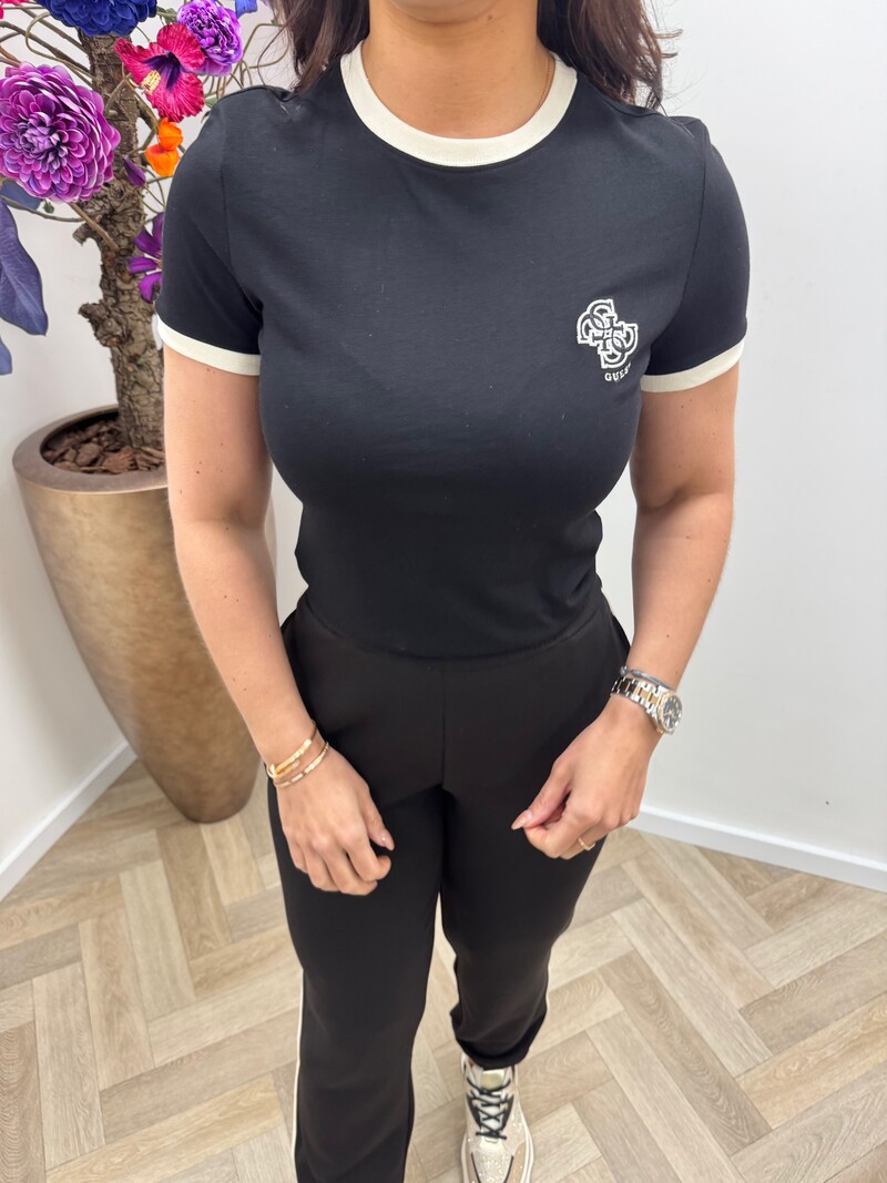 T-shirt Greta Black Guess 1119