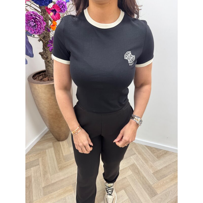 T-shirt Greta Black Guess 1119