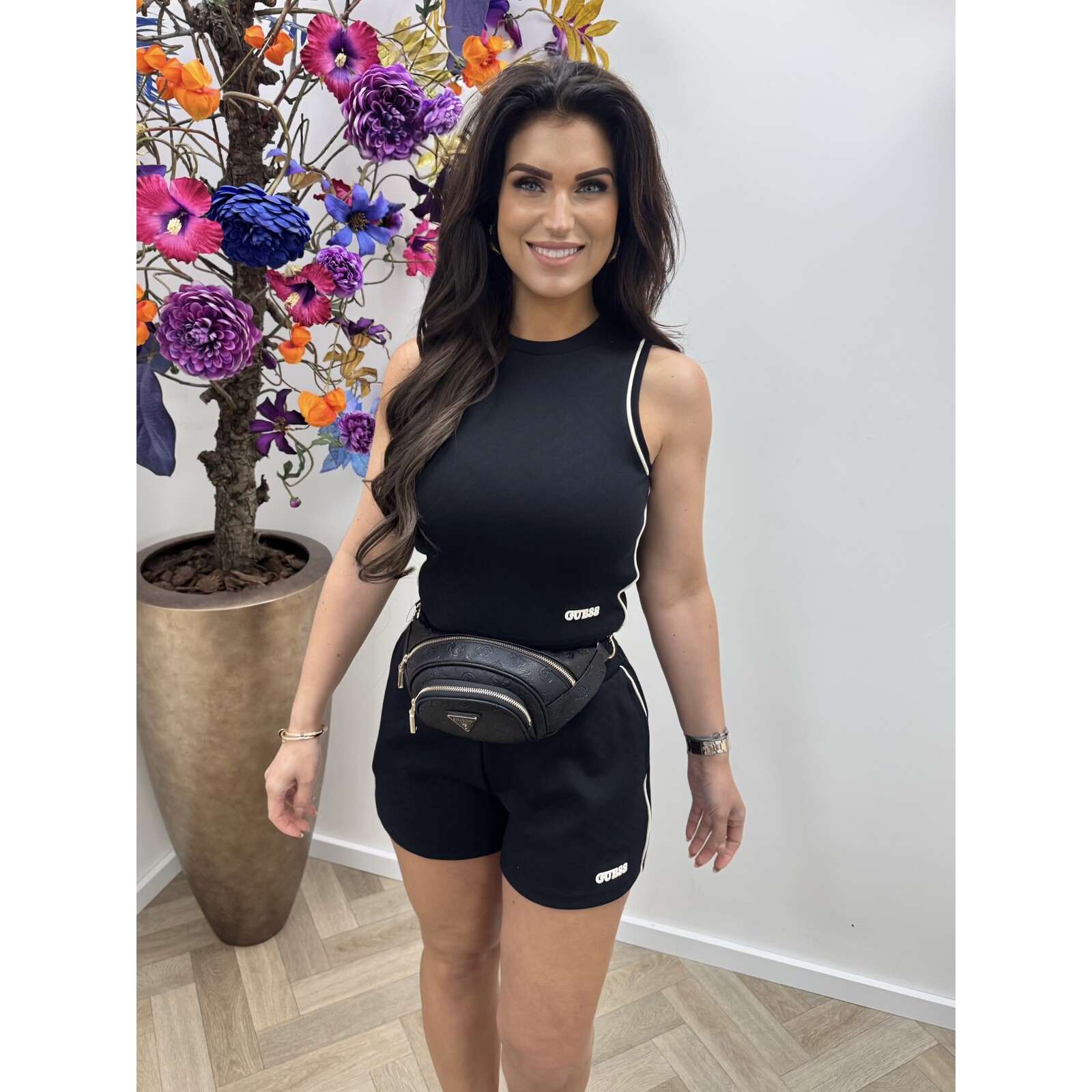 Guess Top Clara Black Guess 1115