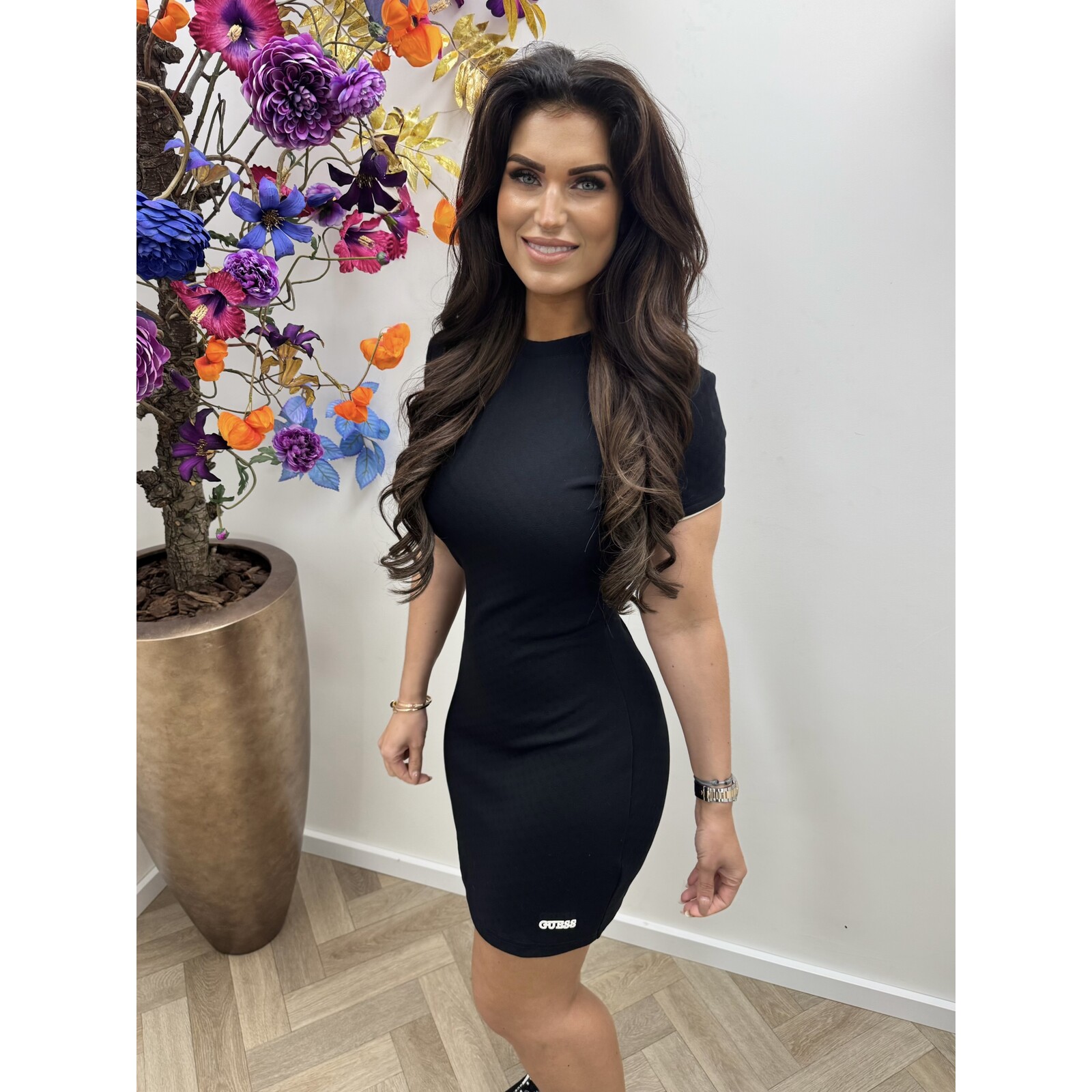 Guess Dress Clara Black Guess 1114