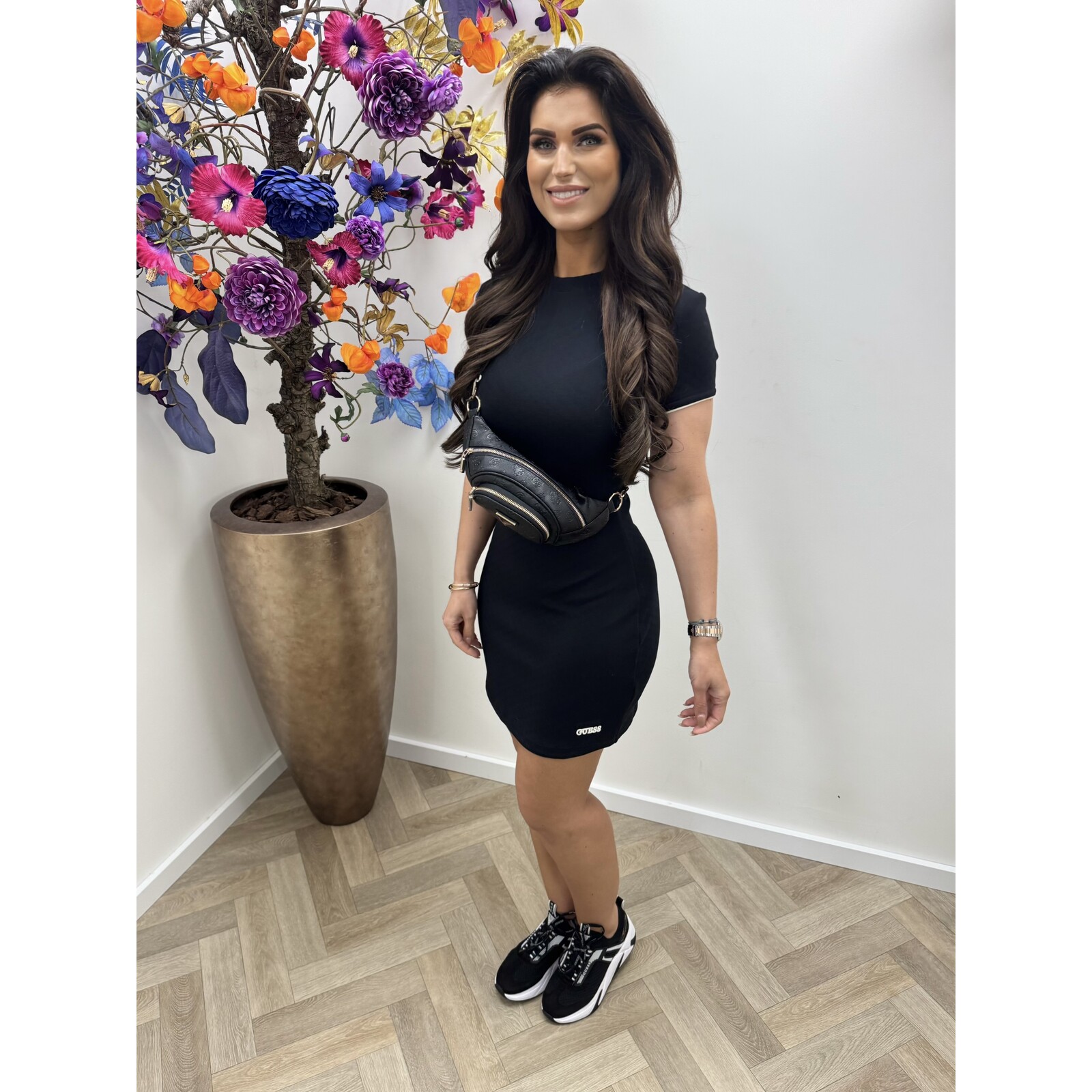 Guess Dress Clara Black Guess 1114