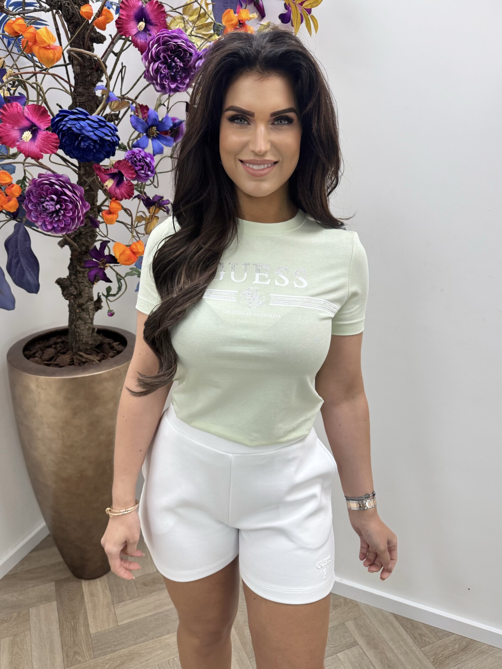 Guess T-shirt Siena Mint Guess 1181