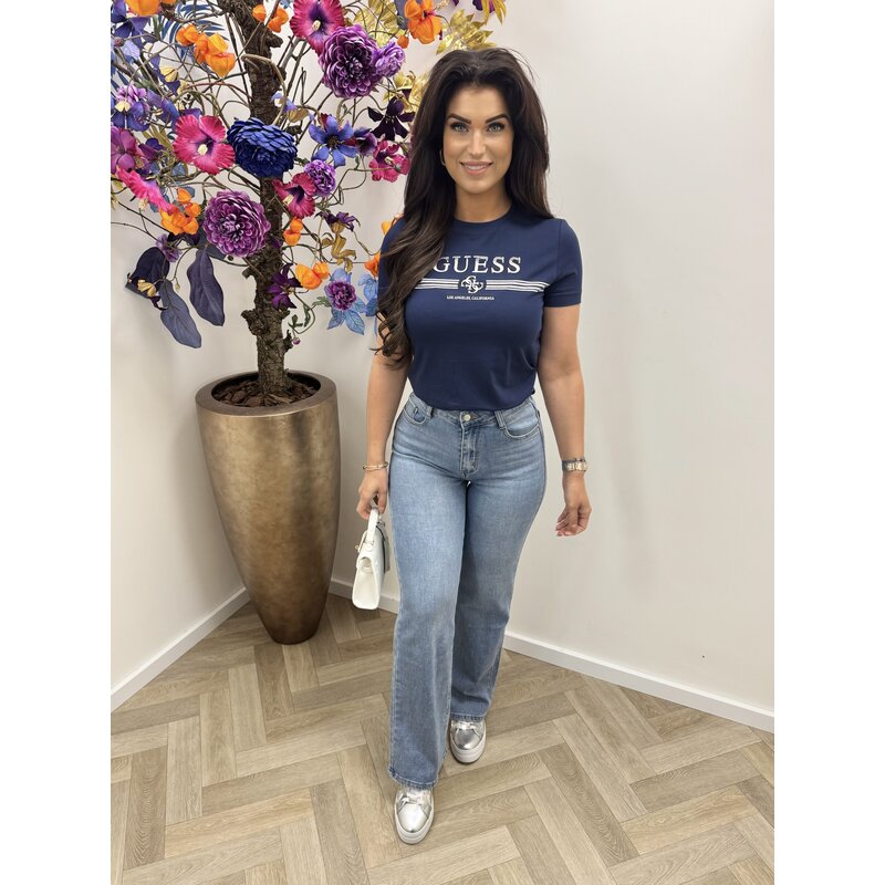 T-shirt Siena Navy Guess 1176