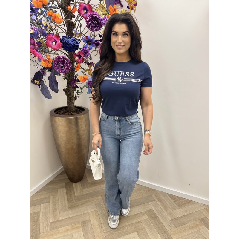 T-shirt Siena Navy Guess 1176