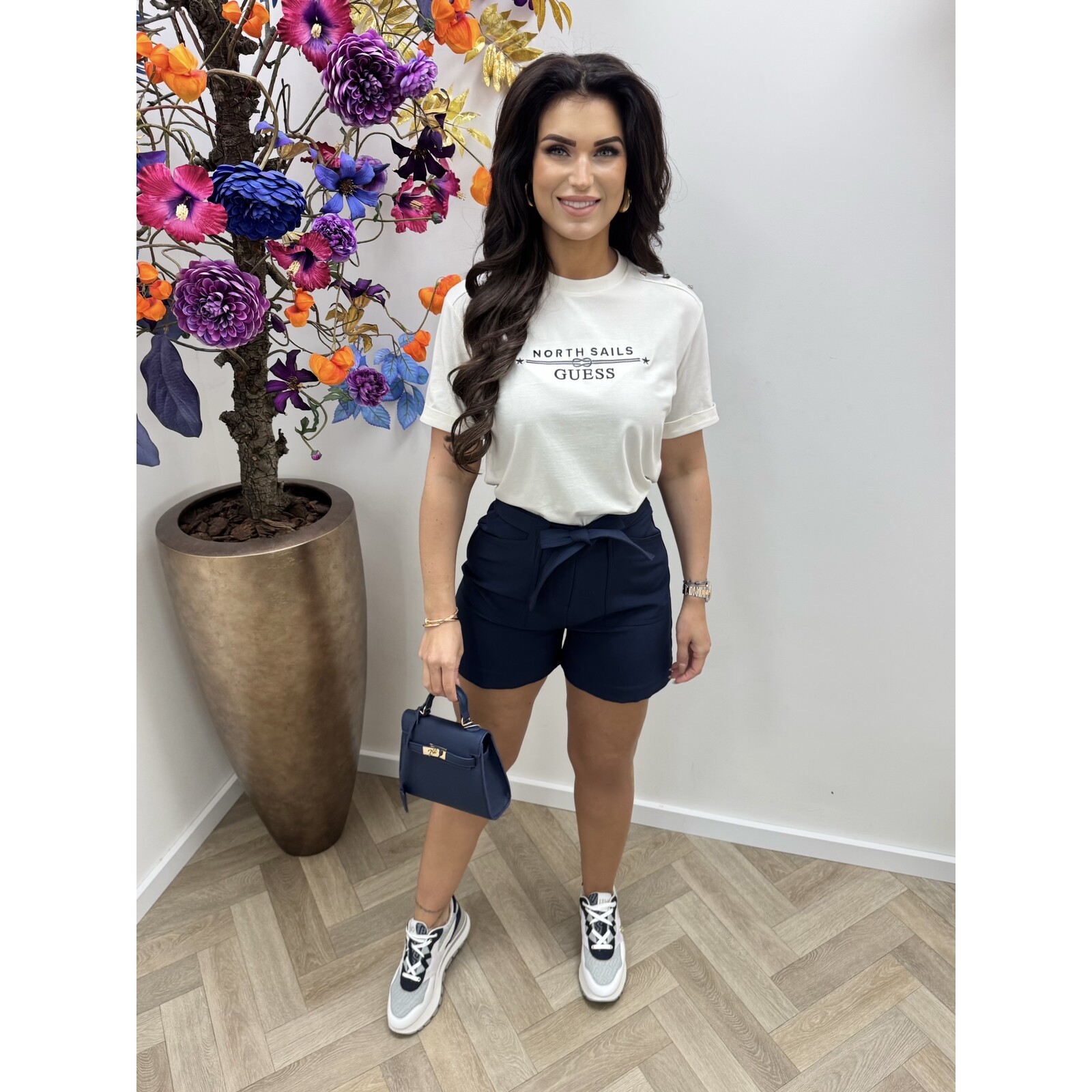 Guess T-Shirt XNS Logo Cream Guess 1099