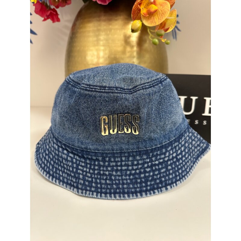 Denim Hat Blue Guess 1165