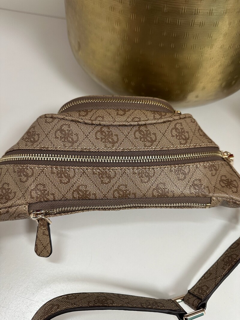 Bumbag Latona Latte Logo Guess 1163