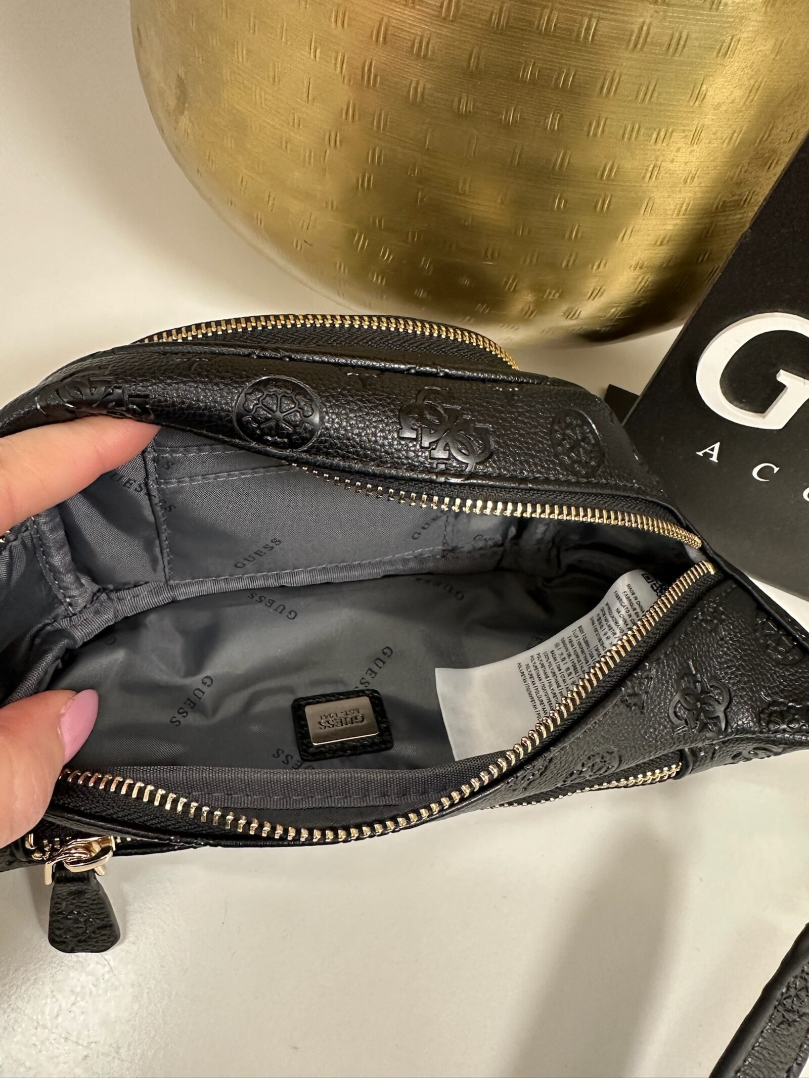 Guess Bumbag Wilder Black Guess 1162