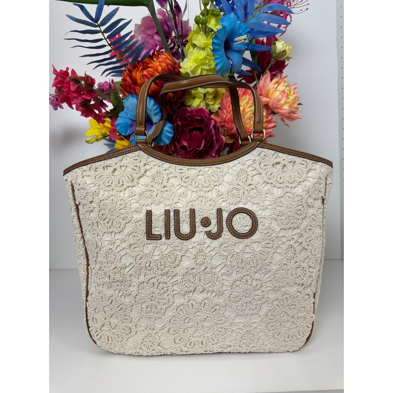 Liu-Jo Tote bag Lace Cream 1860 Liu jo