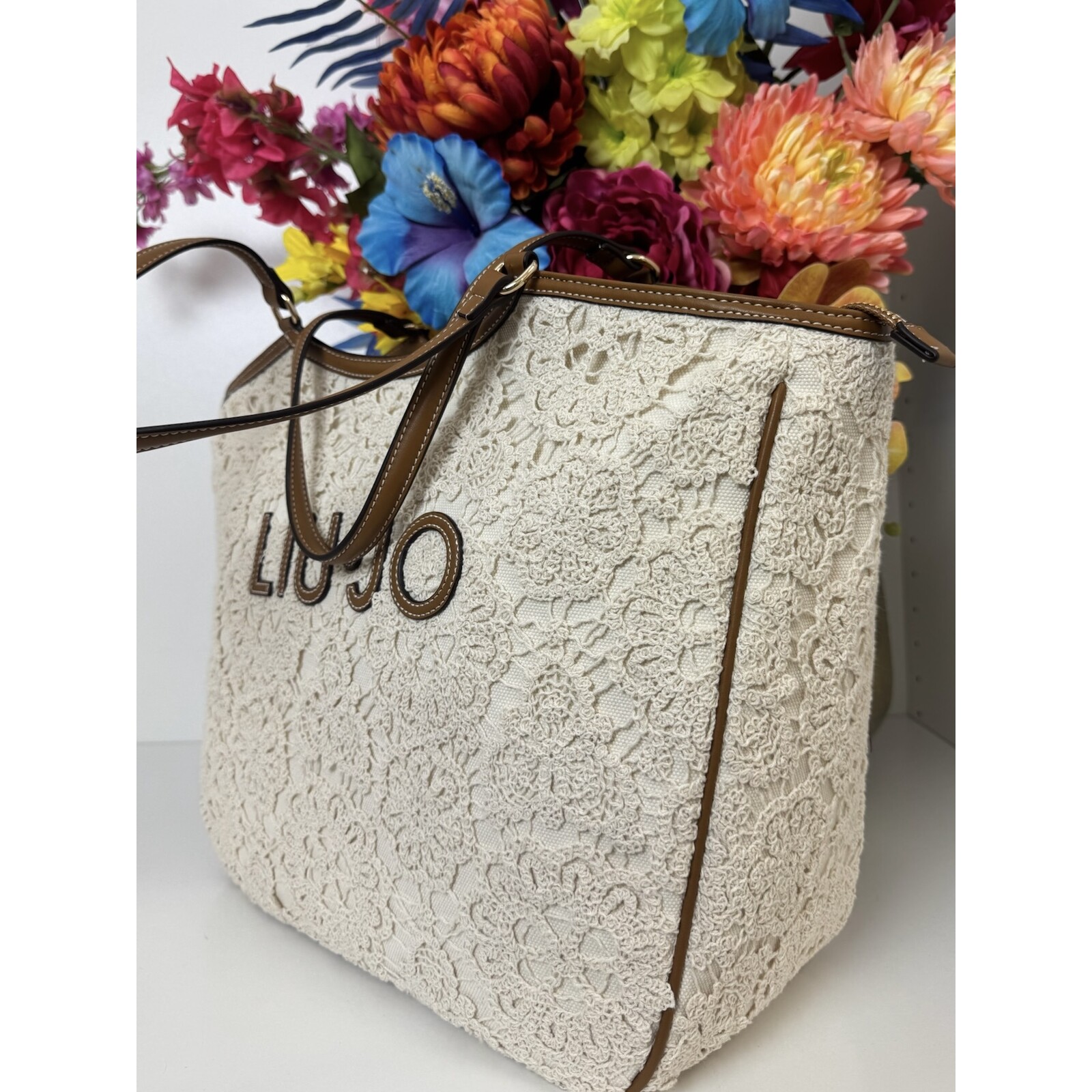 Liu-Jo Tote bag Lace Cream 1860 Liu jo