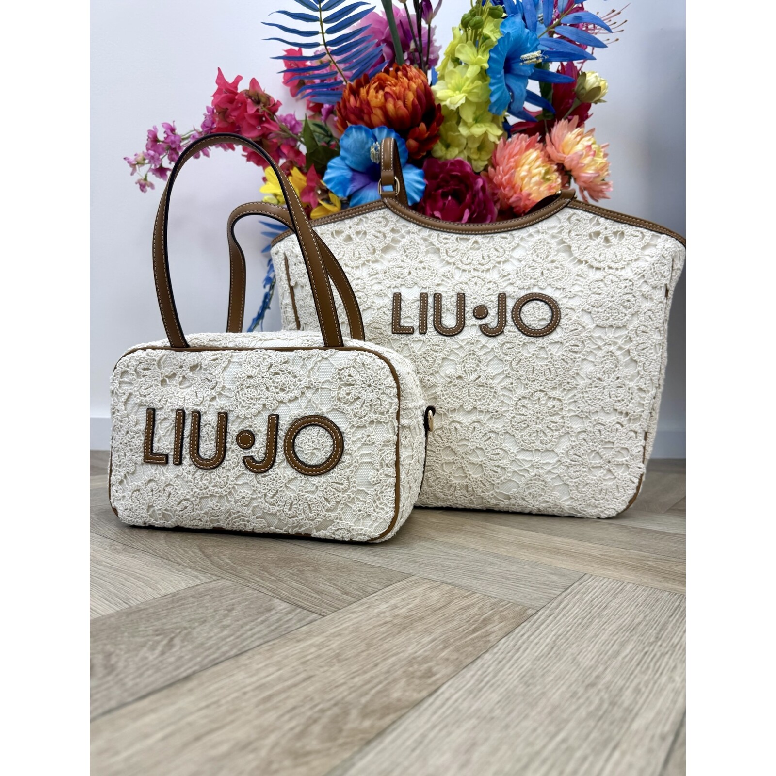 Liu-Jo Tote bag Lace Cream 1860 Liu jo
