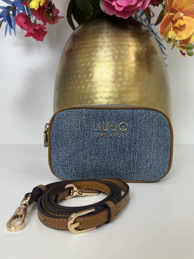 Camera Bag Denim Logo 1856 Liu Jo