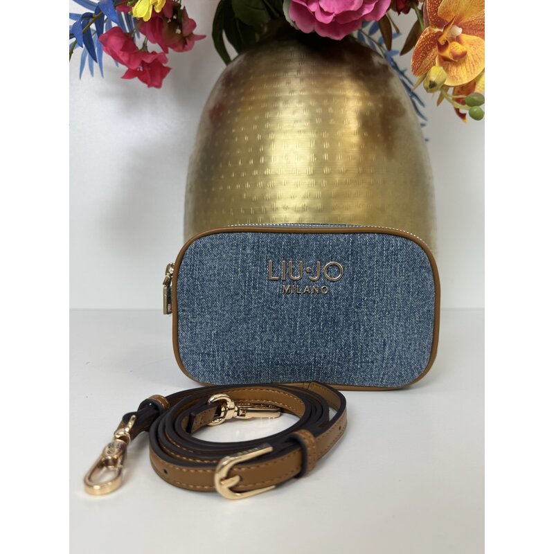Camera Bag Denim Logo 1856 Liu Jo