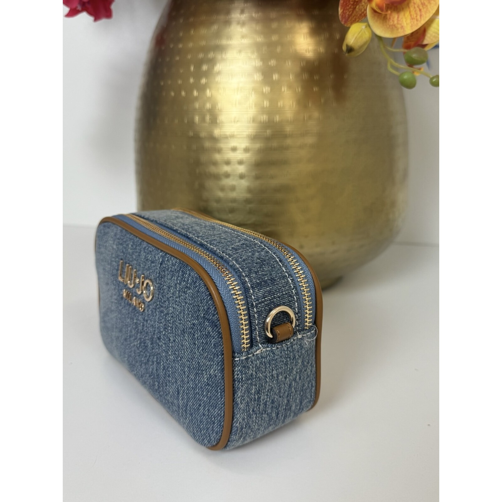Liu-Jo Camera Bag Denim Logo 1856 Liu Jo