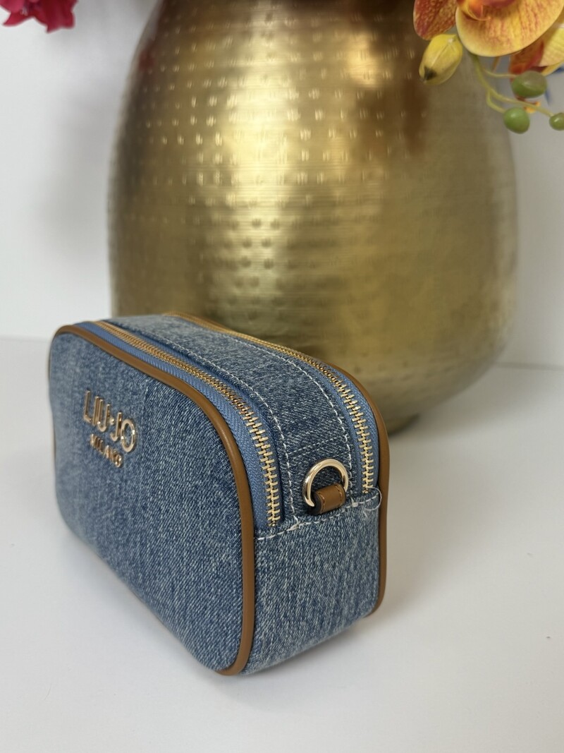 Camera Bag Denim Logo 1856 Liu Jo