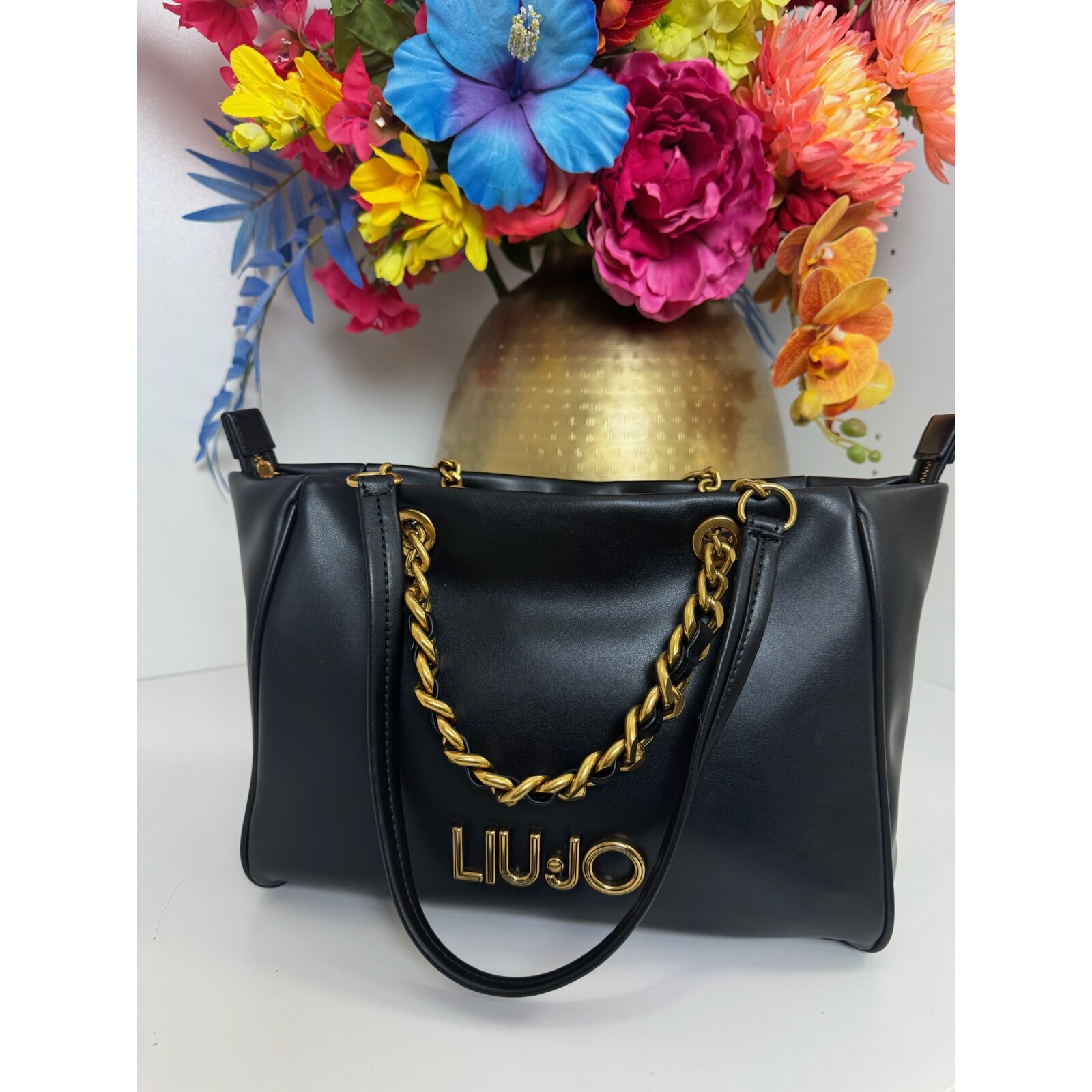 Liu-Jo Satchel bag chain Black 1858 Liu Jo