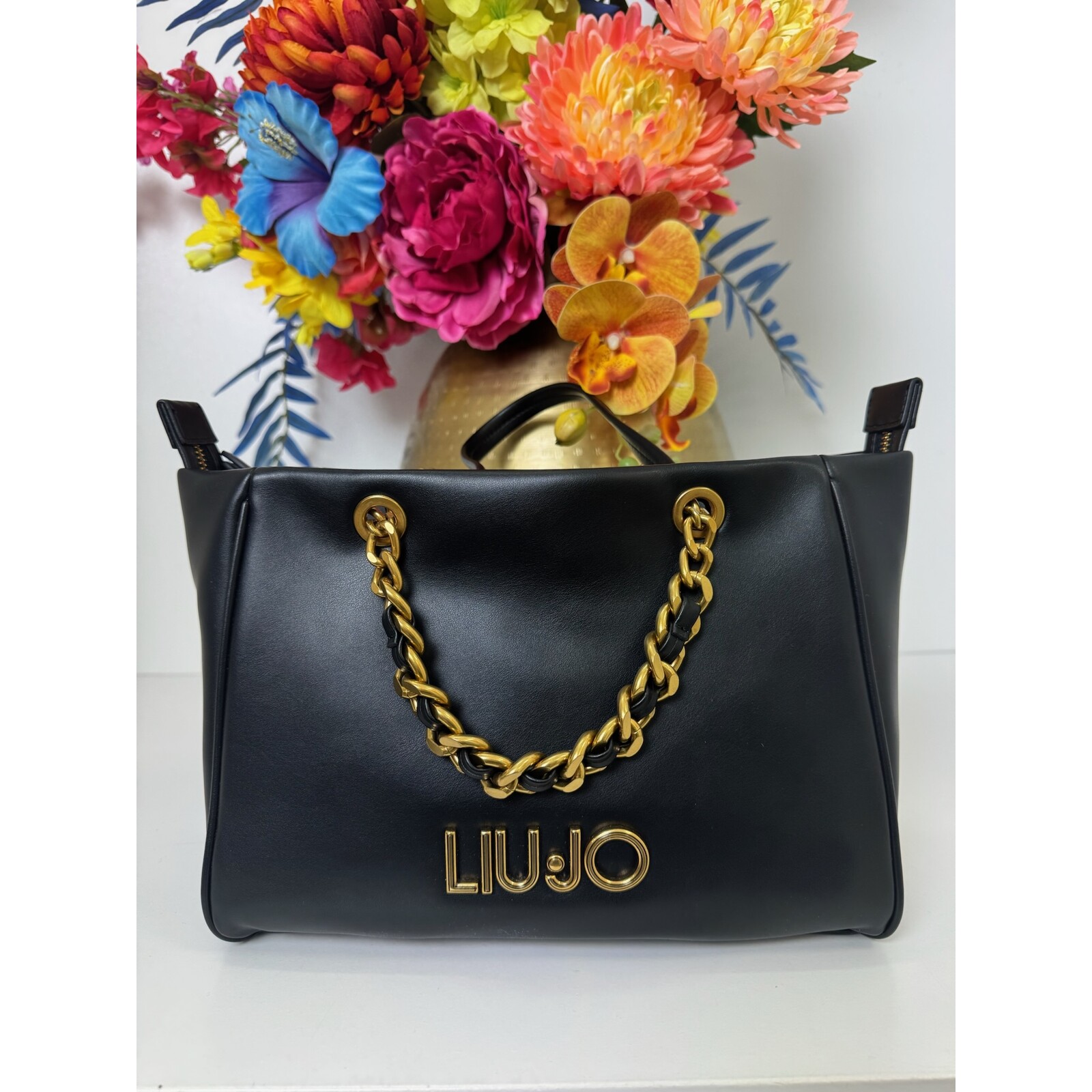 Liu-Jo Satchel bag chain Black 1858 Liu Jo