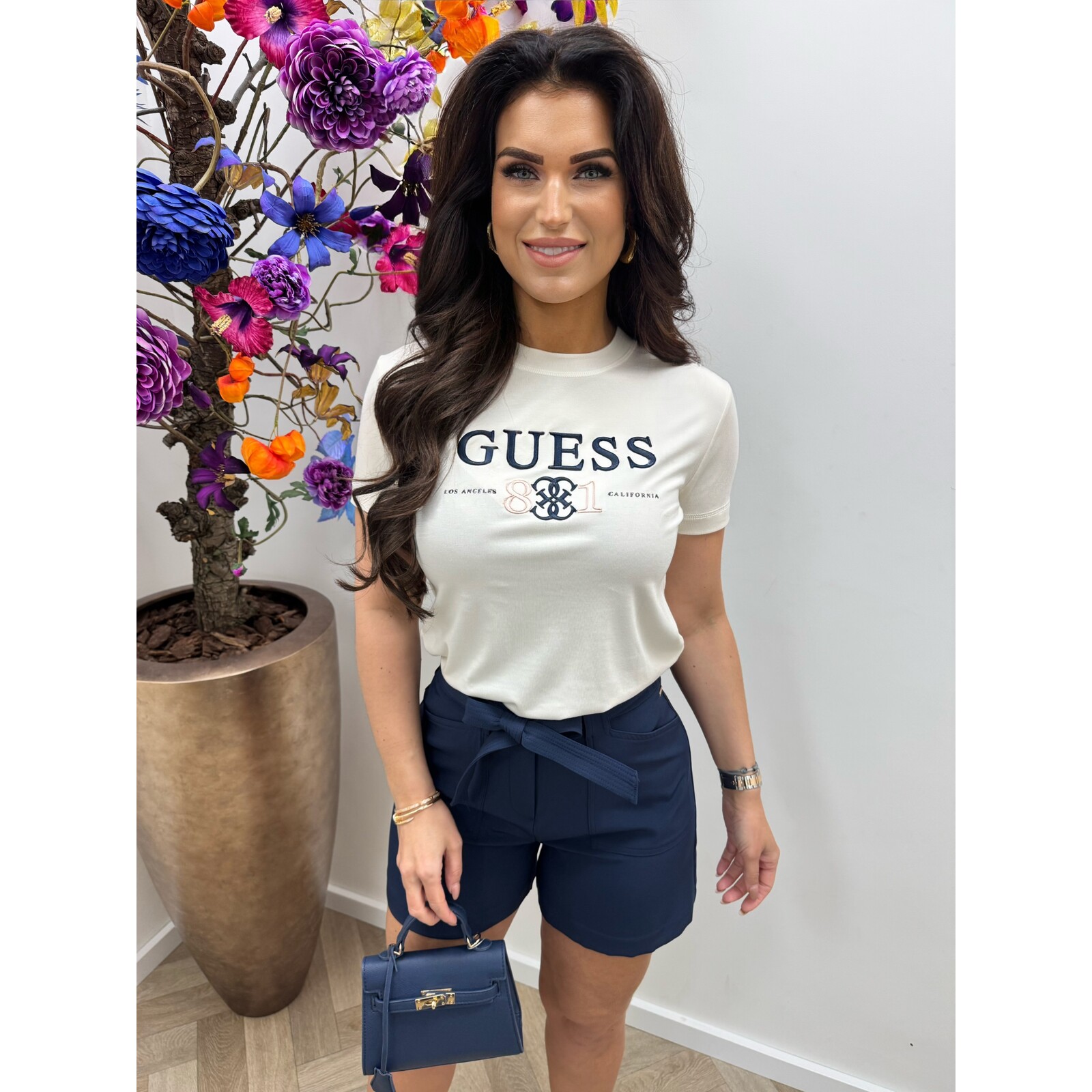 Guess T-Shirt Steffie Dove white 988 Guess