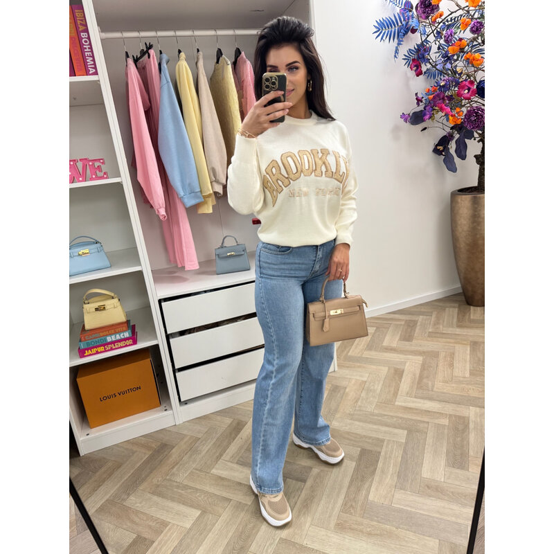 Sweater Teddy Brooklyn M1065 Beige/Camel