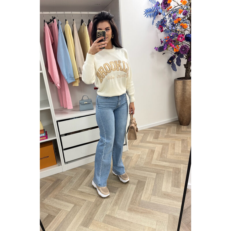 Sweater Teddy Brooklyn M1065 Beige/Camel