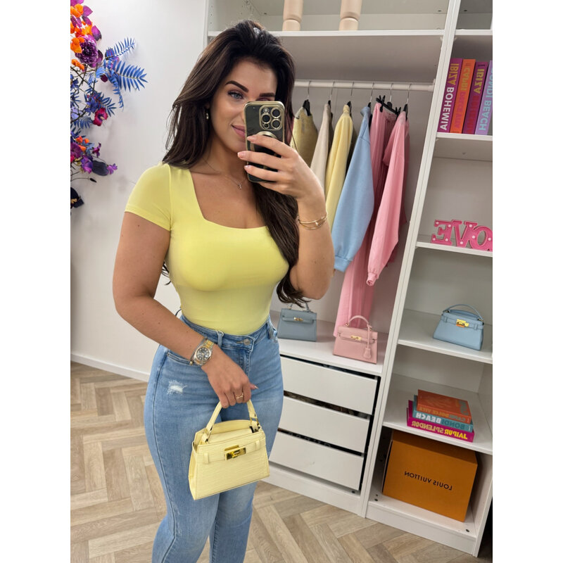 Basic travel top By Swan HS9175 Yellow