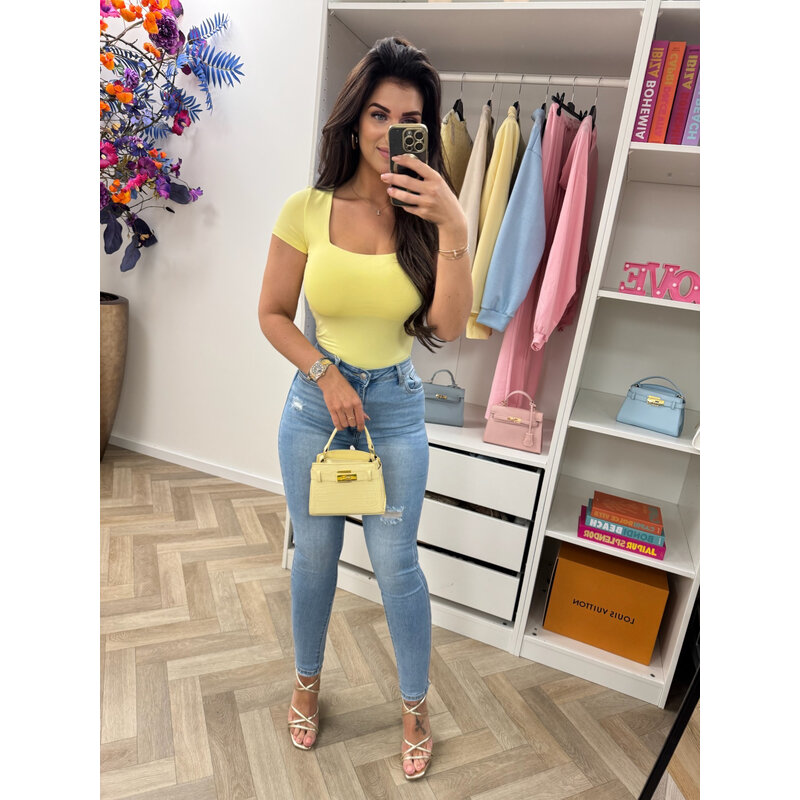 Basic travel top By Swan HS9175 Yellow