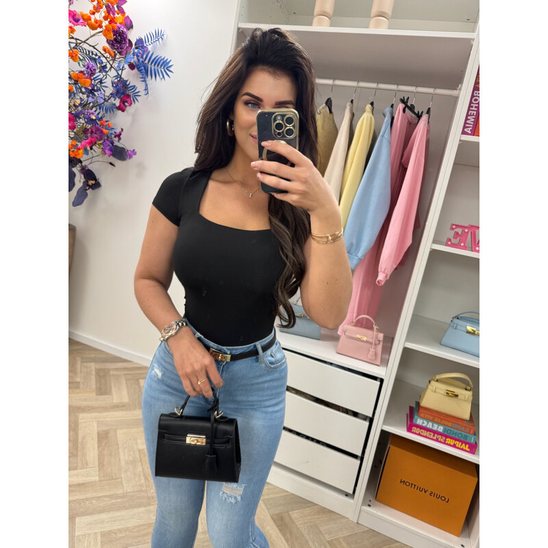 Basic travel top By Swan HS9175 Black