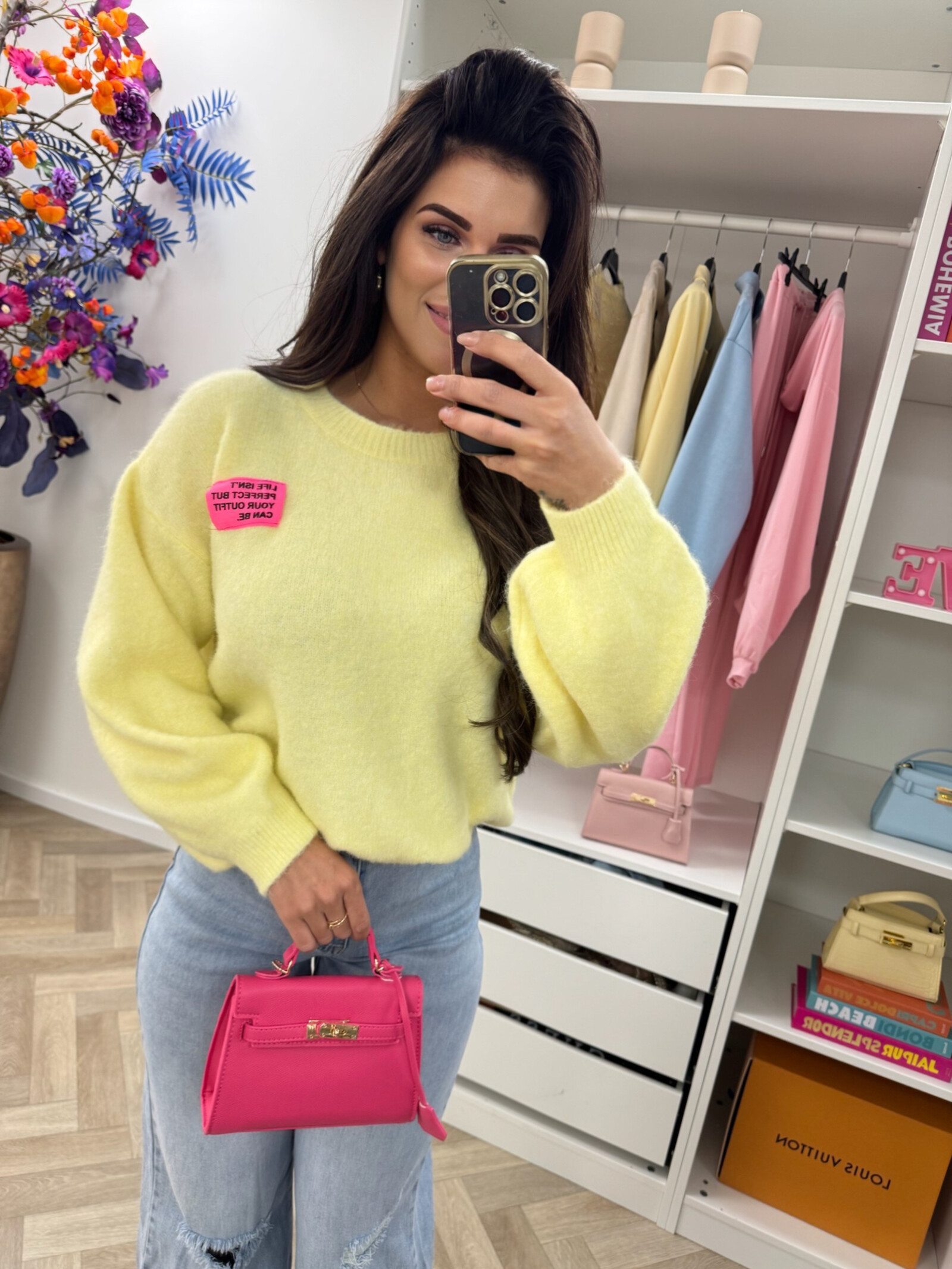 Trui embleem Amy Yellow