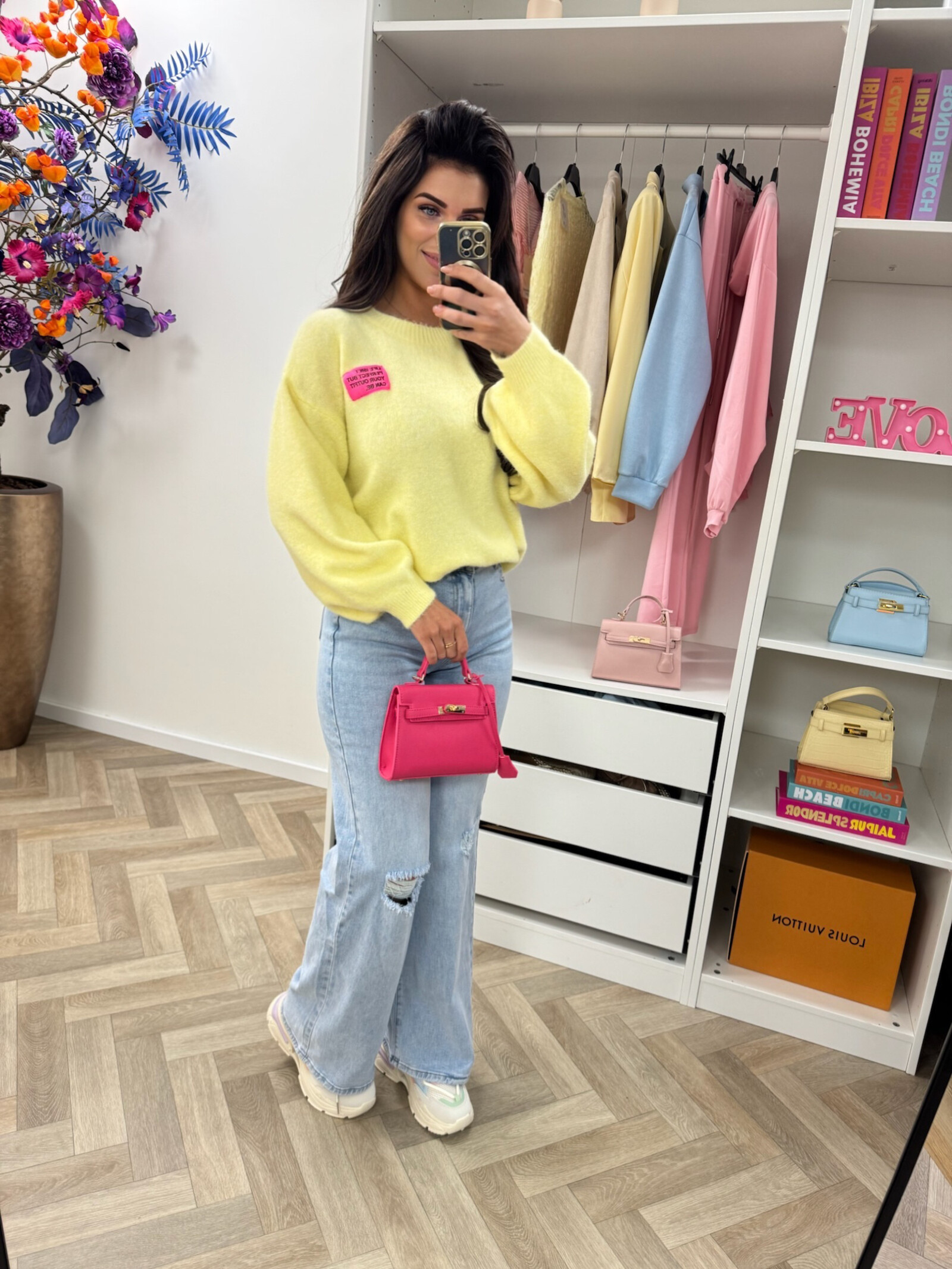 Trui embleem Amy Yellow