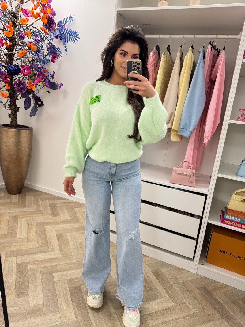 Trui embleem Amy Mint