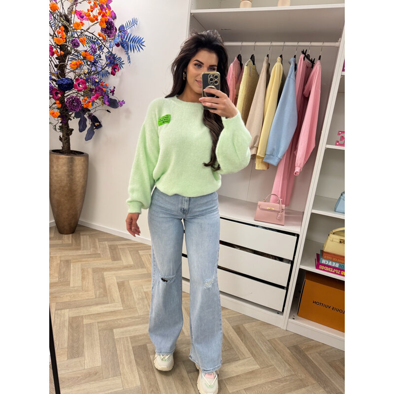 Trui embleem Amy Mint