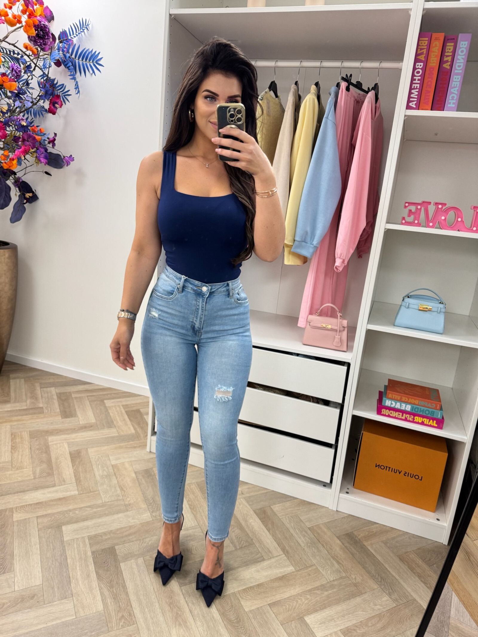 Basic travel body By Swan HS6966 Navy