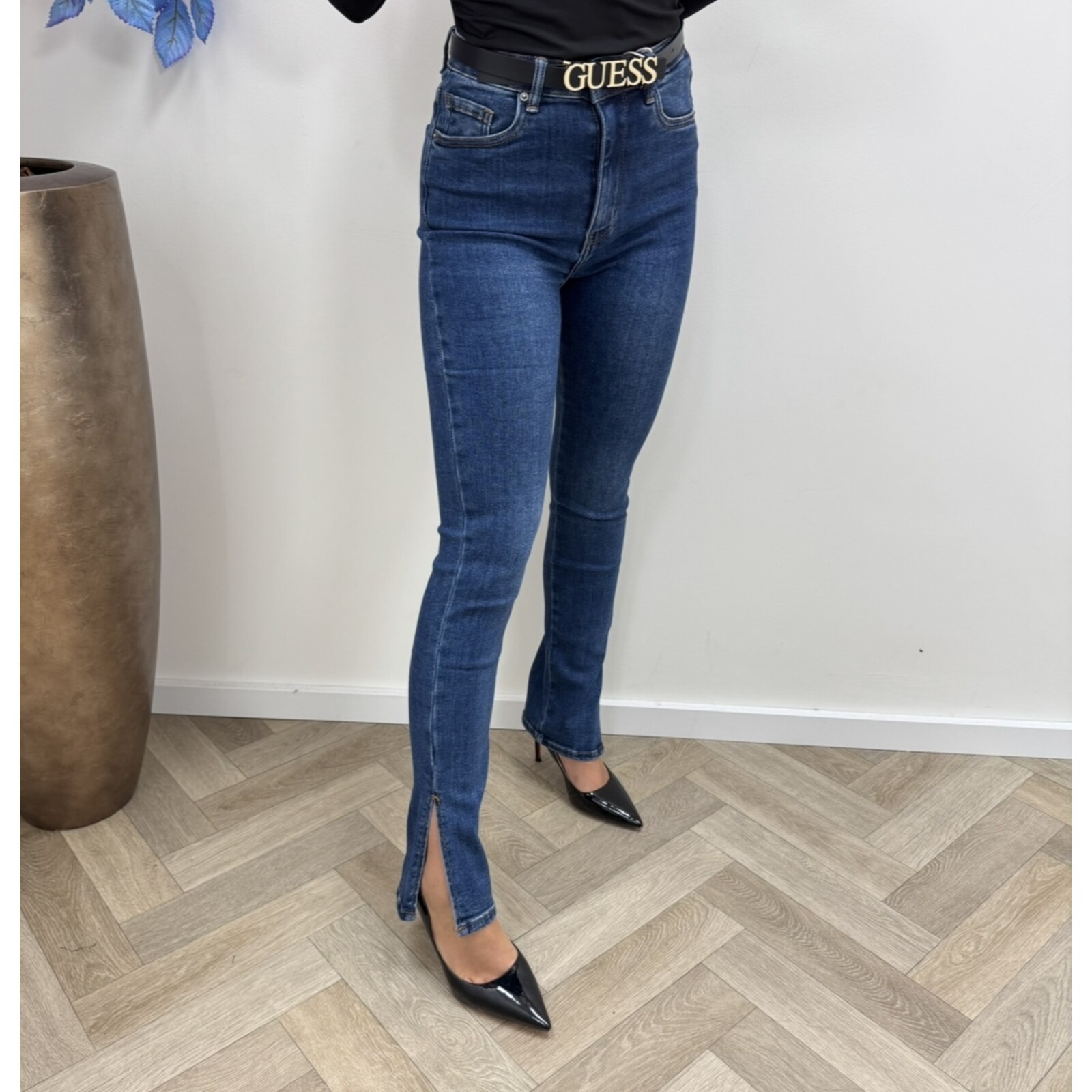 Jeans VS Miss high waist split Blue 7500