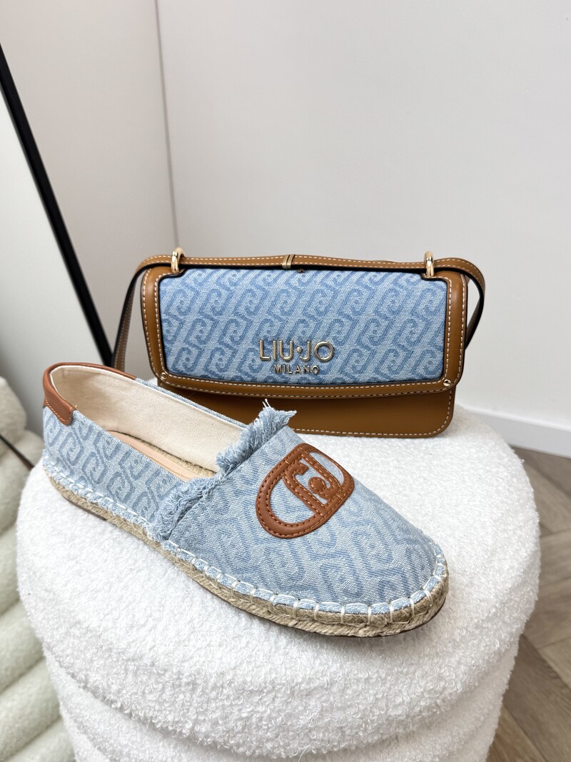 espadrilles Monogram Denim Capri Liu Jo 1907