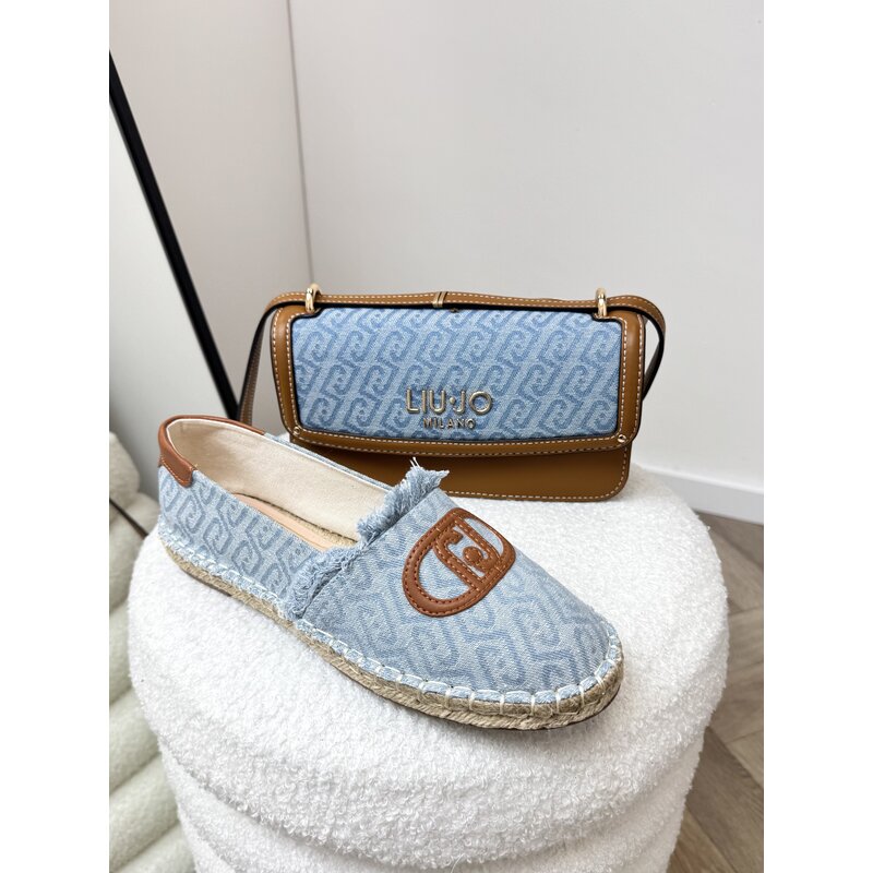espadrilles Monogram Denim Capri Liu Jo 1907