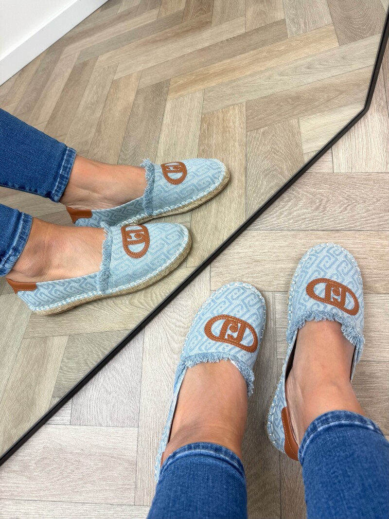 espadrilles Monogram Denim Capri Liu Jo 1907