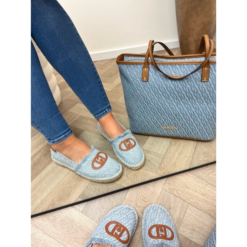 espadrilles Monogram Denim Capri Liu Jo 1907