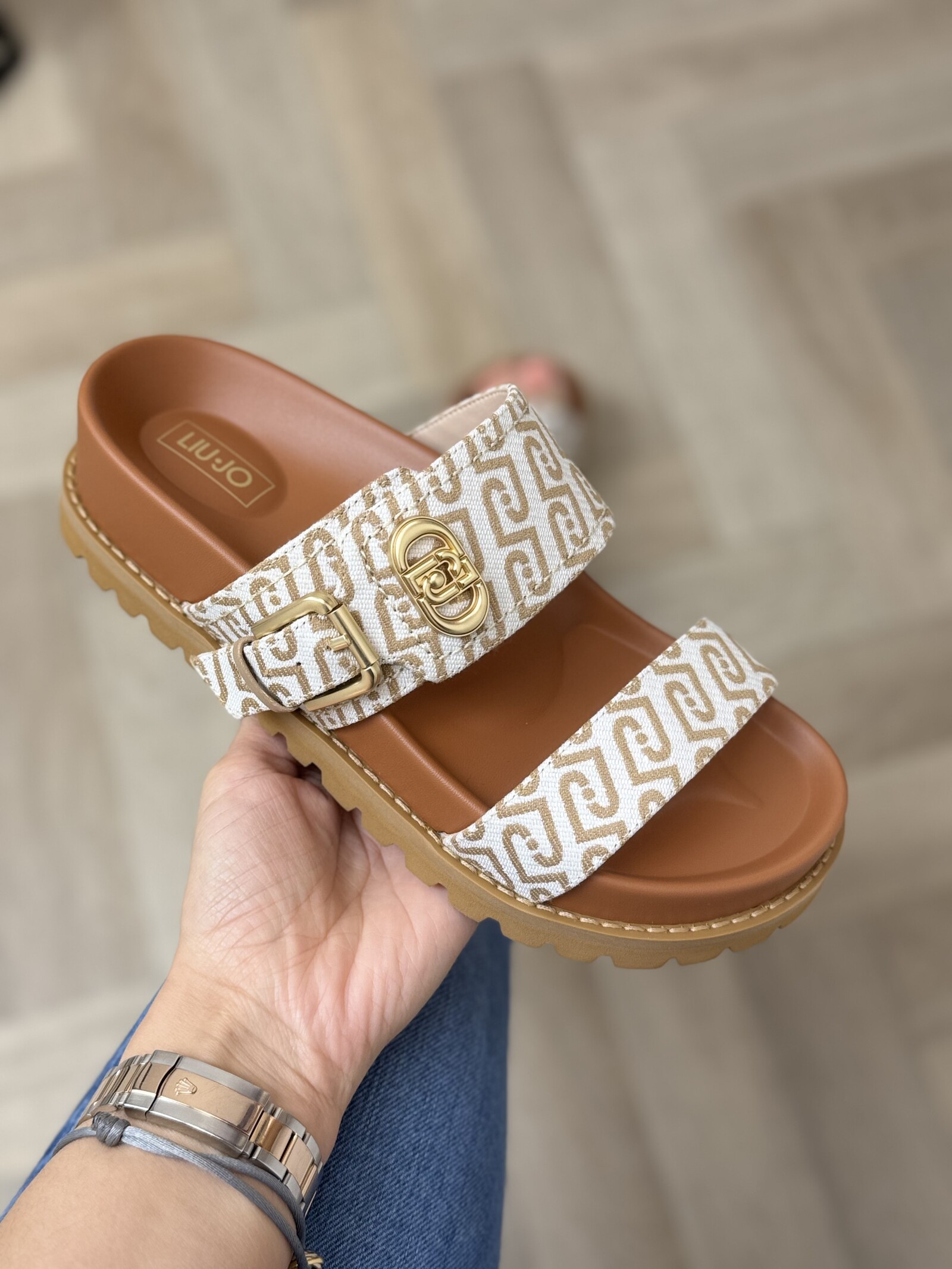 Liu-Jo Slipper Livia Monogram Jaquard Liu Jo 1910