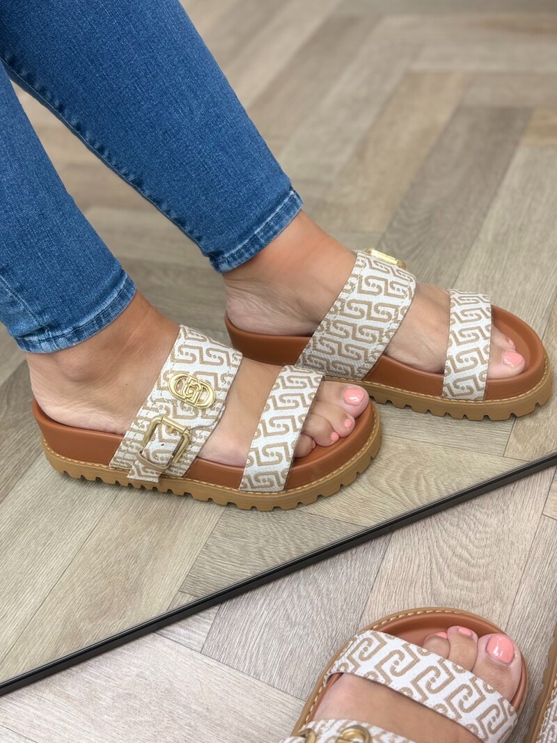 Slipper Livia Monogram Jaquard Liu Jo 1910