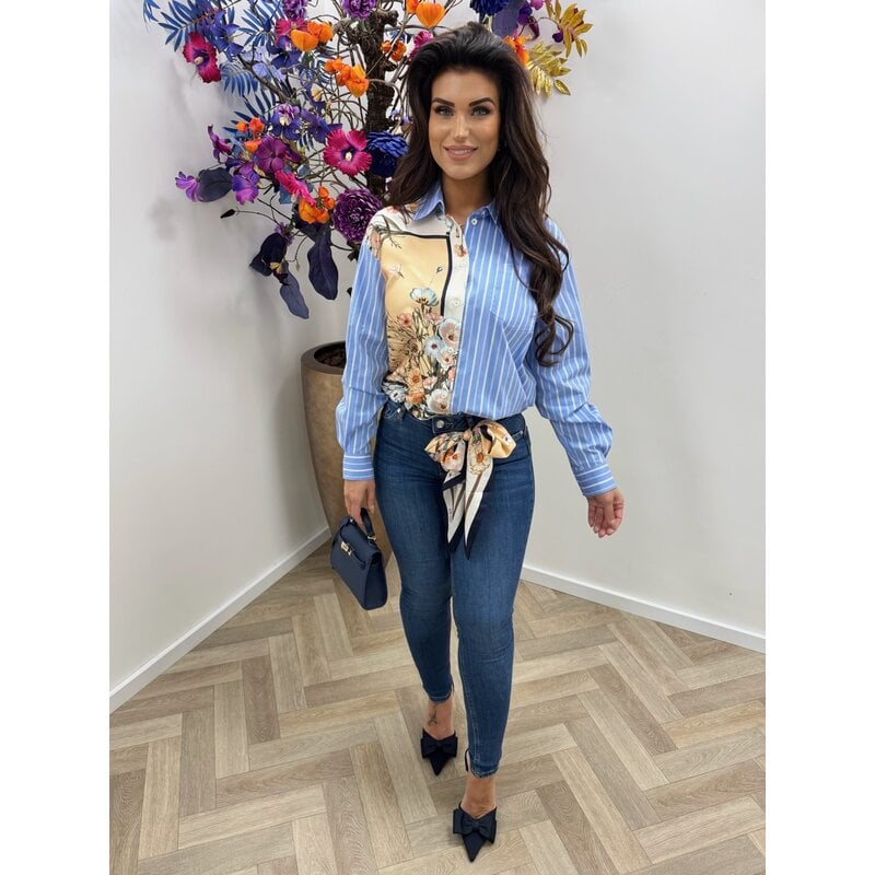 Blouse Stripes Blooming Liu Jo 1082