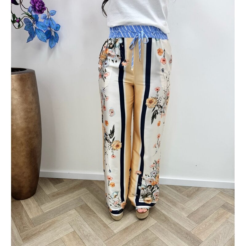 Pants Blooming print liu jo 1927