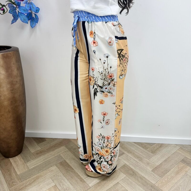 Pants Blooming print liu jo 1927