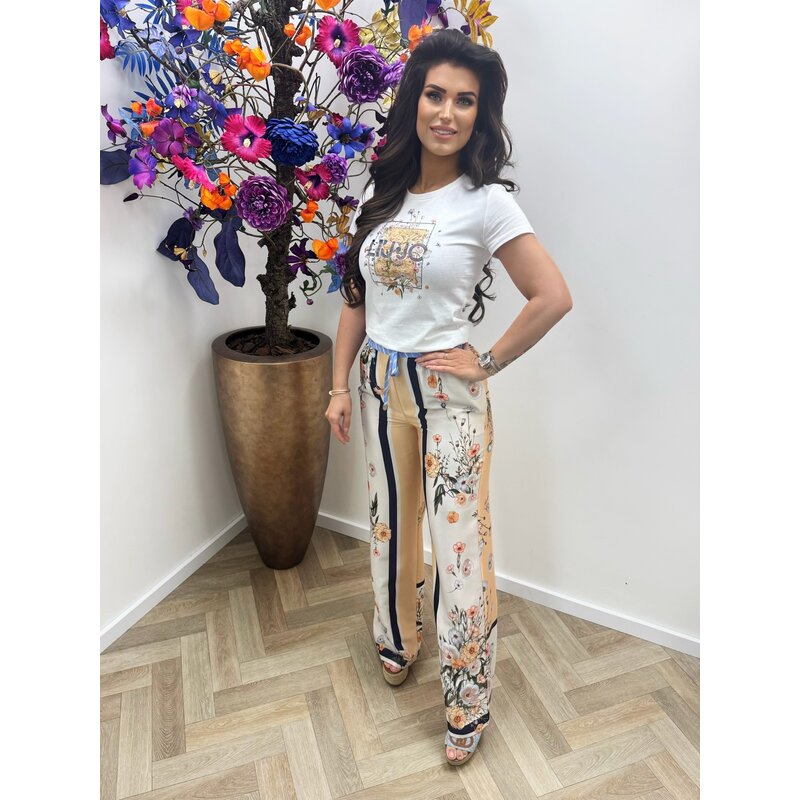 T-Shirt Blooming white Liu Jo 1087