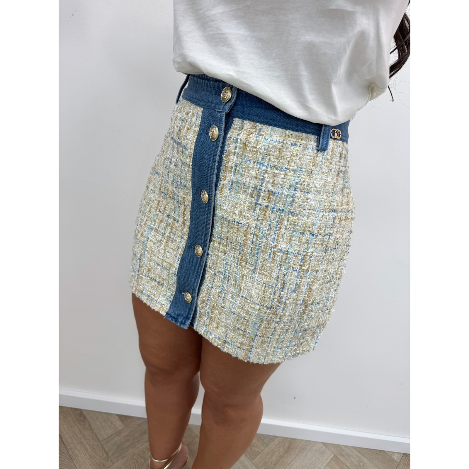 Liu-Jo Skirt Boucle Multi Denim Liu Jo 1921
