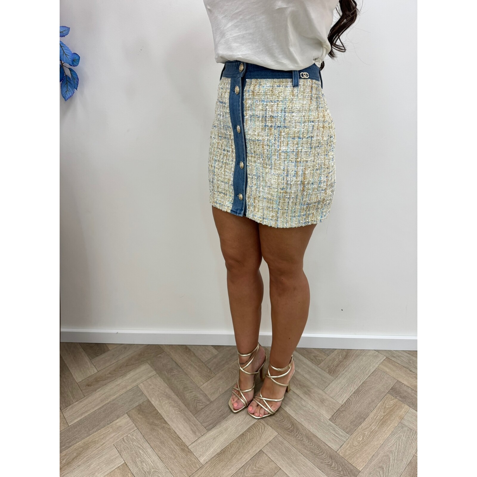 Liu-Jo Skirt Boucle Multi Denim Liu Jo 1921