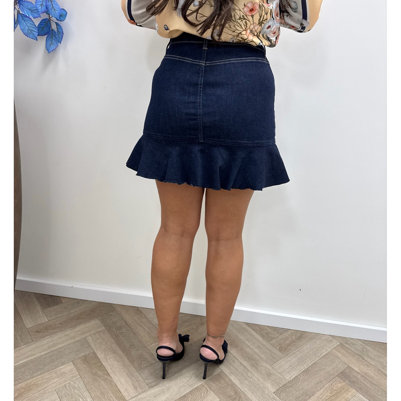 Liu-Jo Skirt Rouches Denim Liu Jo 1923