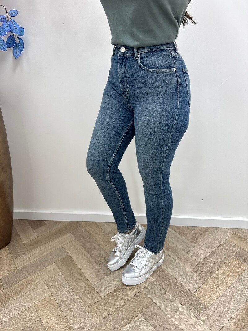 Jeans LJ Logo Patch Denim Blue Liu jo 1078